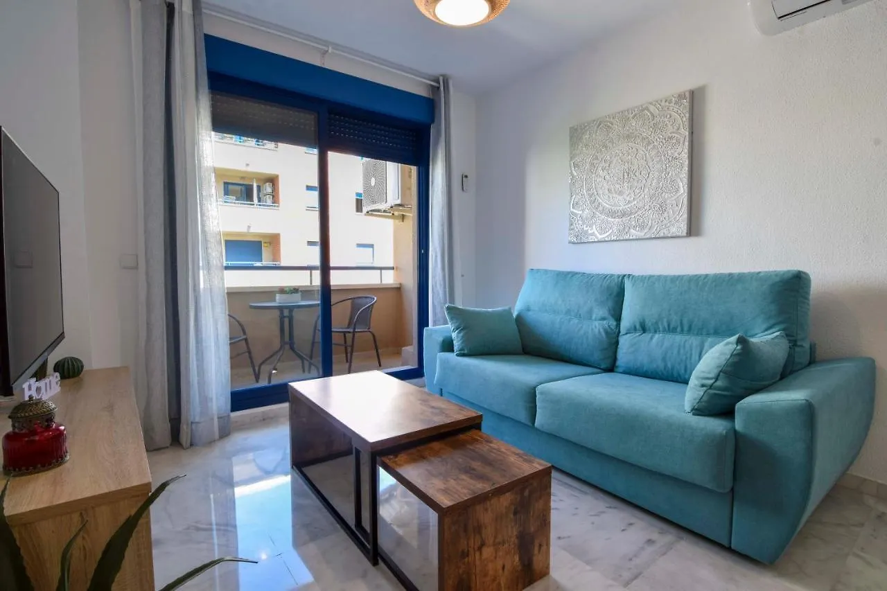 Letmalaga Huelin Beach location